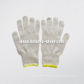 7g String Knit Natural Color Cotton Work Glove-2402